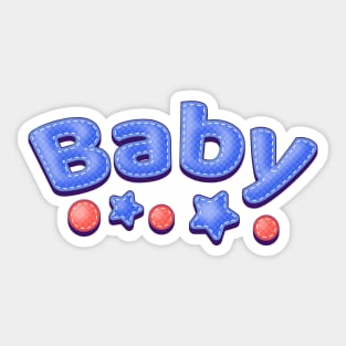 ABDL BABY patch design Sticker